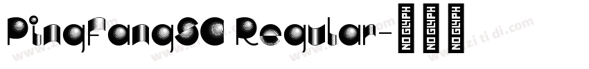 PingFangSC Regular字体转换